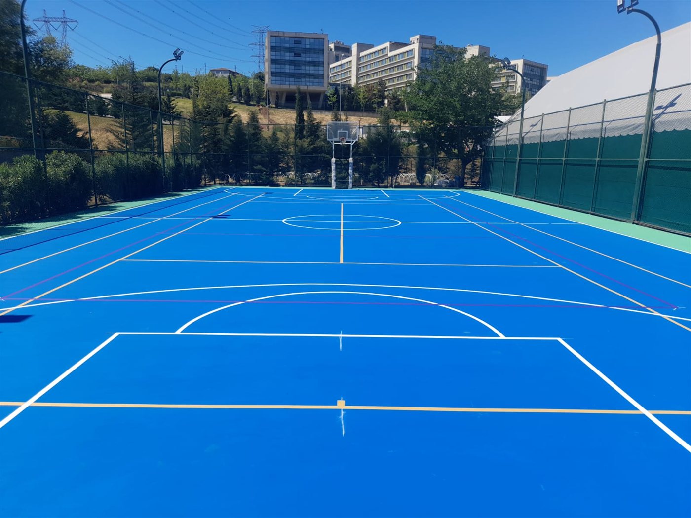 Outdoor football pitch reference project 7