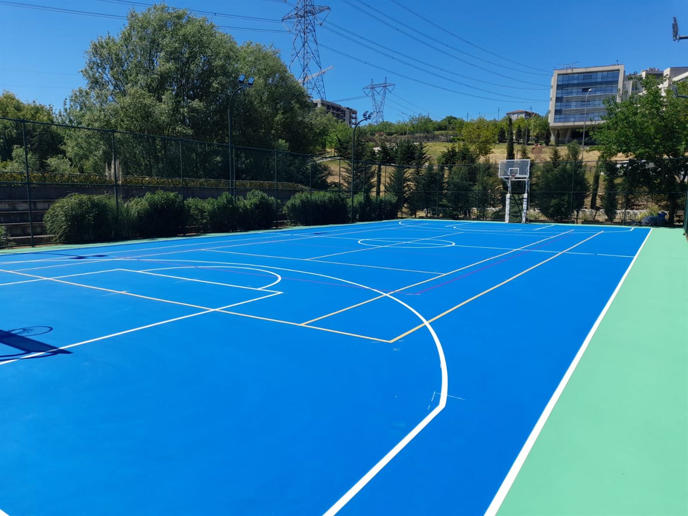 Outdoor football pitch reference project 9