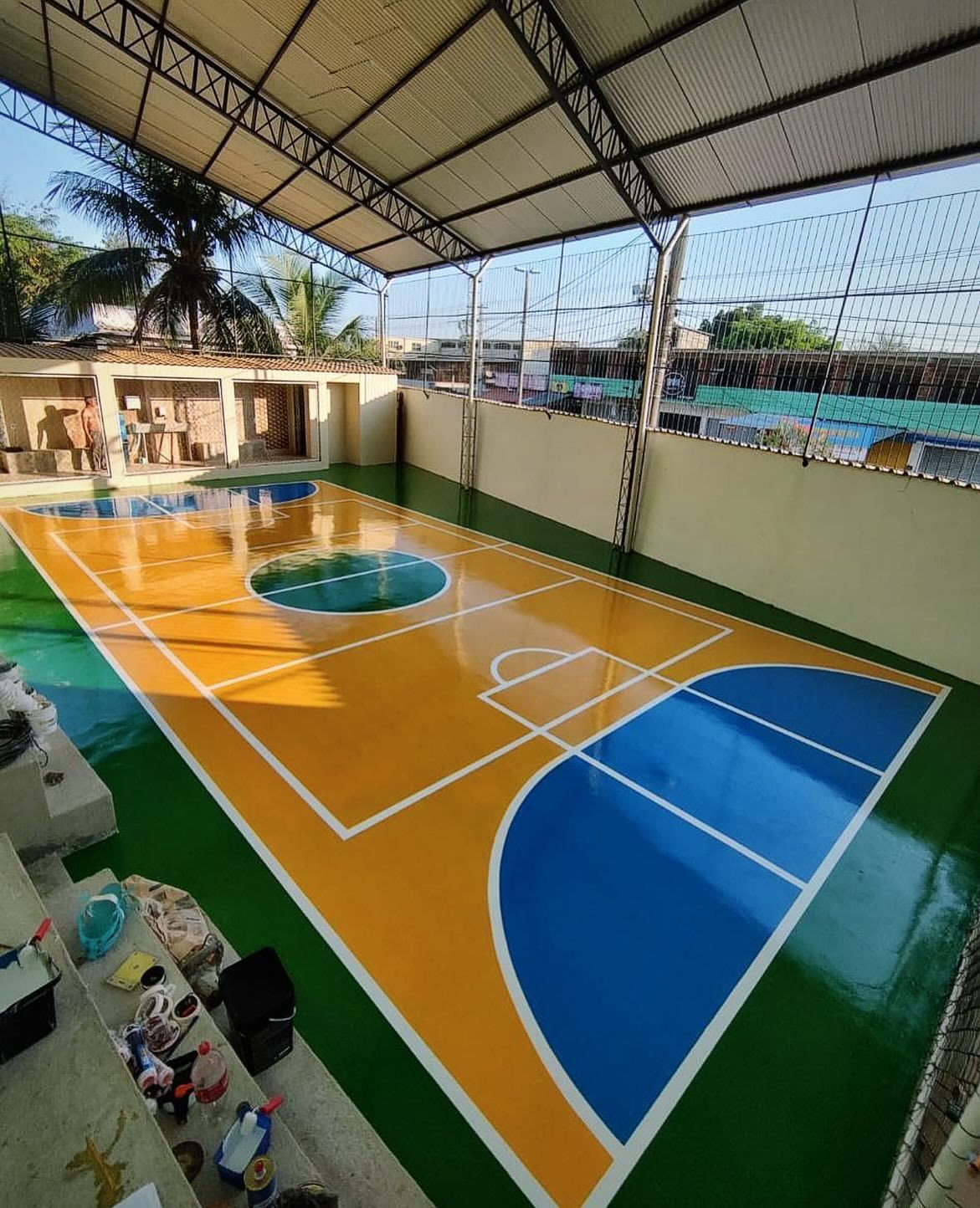 Outdoor football pitch reference project 15